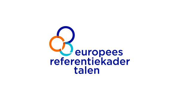 Logo ERK Europees Referentiekader Talen in kleur op transparante achtergrond - 600 * 337 pixels